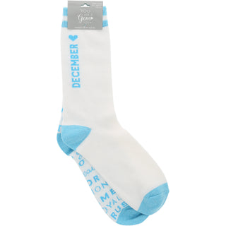 December M/L Unisex Crew Sock