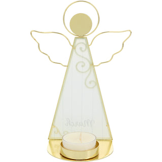 March 6.5" Monthly Angel Tea Light Holder