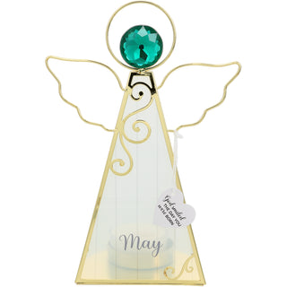 May 6.5" Monthly Angel Tea Light Holder