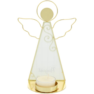 August 6.5" Monthly Angel Tea Light Holder