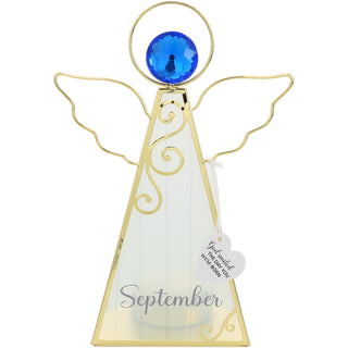 September 6.5" Monthly Angel Tea Light Holder