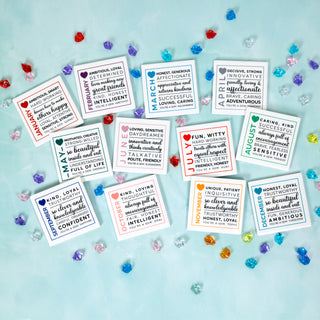 January 4"x4" Ceramic Coaster