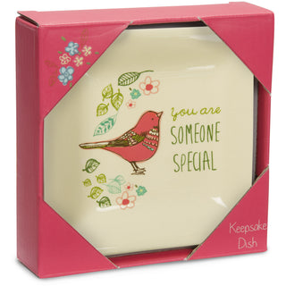 Someone Special 4.5" Ceramic Keepsake Saucer