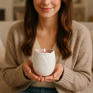 Mom 8 oz - 100% Soy Wax Candle Scent: Lavender