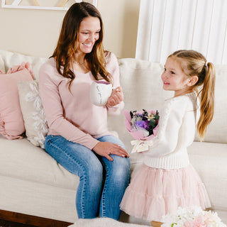 Mom Purple Preserved Floral Bouquet