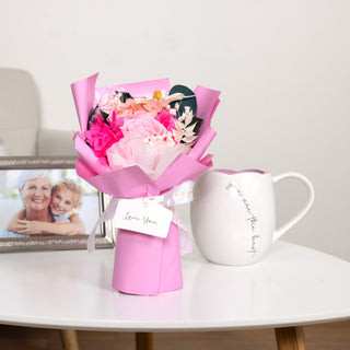 Love You Pink Preserved Floral Bouquet
