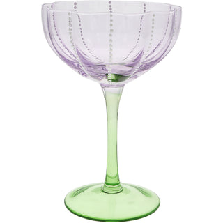 Friend 10 oz Stemmed Purple Glass