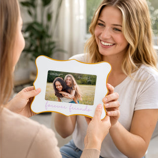 Forever Friends 8.25" x 6.5" Frame (Holds 6" x 4" Photo)