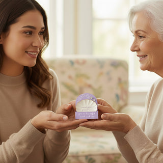 Wonderful Grandma 2.75" Trinket Dish & 5mm Cubic Zirconia Stud Earring Set