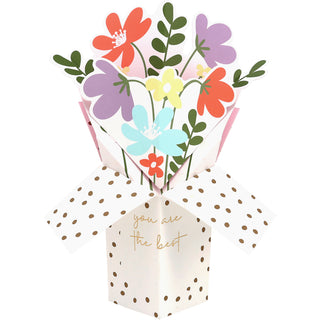 Forever Friends Flower Card & Vase Set