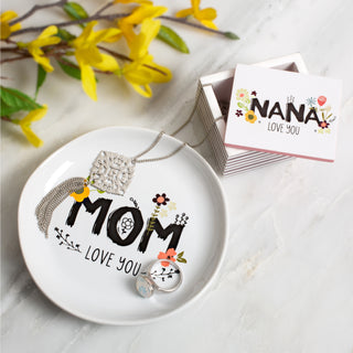 Mom 4.5" Keepsake Dish