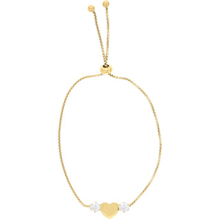 Love You Friend 18K Gold Plated Adjustable Bracelet