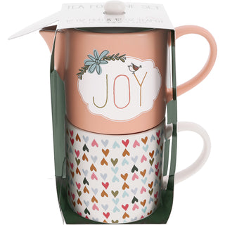 Joy Tea for One (10 oz Teapot & 10 oz Cup)