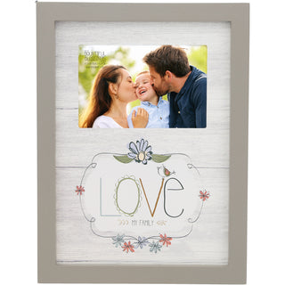 Love 9" x 12" MDF Frame (Holds 6" x 4" Photo)