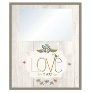 Love 9" x 12" MDF Frame (Holds 6" x 4" Photo)