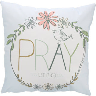 Pray 18" Square Throw Pillow