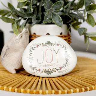 Joy 4" Garden Stone