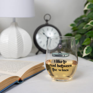 Between the Wines 18 oz Stemless Wine Glass