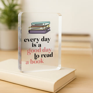 Good Day 3.5" x 5" Acrylic Plaque