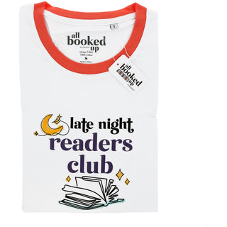 Late Night Small Unisex Ringer T-Shirt