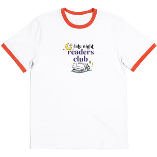 Late Night Medium Unisex Ringer T-Shirt