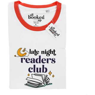 Late Night Small Unisex Ringer T-Shirt