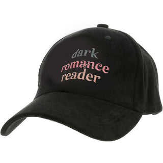 Dark Romance Black Suede Adjustable Hat