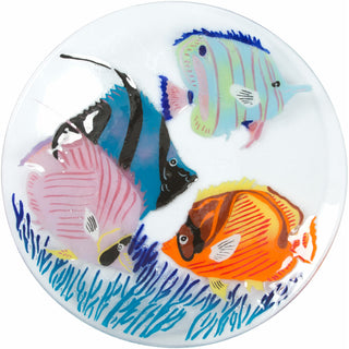 Marine Life 14" Round Plate