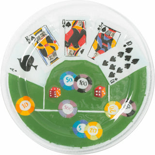 Casino 11" Round Plate