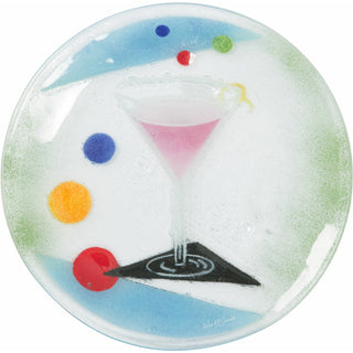 Cocktails Cosmo 8" Round Plate