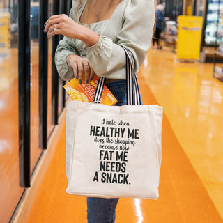 Healthy Me 100% Cotton Twill Gift Bag