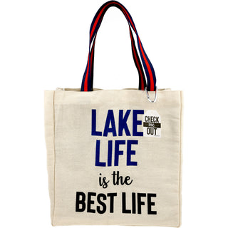 Lake Life 100% Cotton Twill Gift Bag