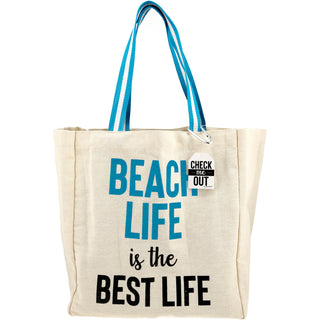 Beach Life 100% Cotton Twill Gift Bag