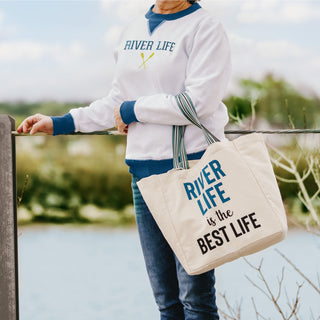 River Life 100% Cotton Twill Gift Bag