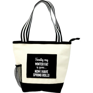 Winter Fat Insulated Canvas Lunch Tote