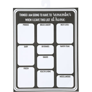 At Home 8" x 10.25" Magnetic Notepad