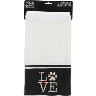 Love 100% Cotton Tea Towel