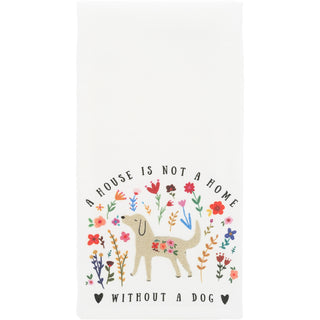 A Dog 100% Cotton Tea Towel