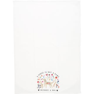 A Dog 100% Cotton Tea Towel