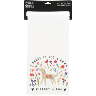 A Dog 100% Cotton Tea Towel