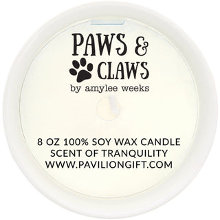 Cat 8 oz - 100% Soy Wax Candle Scent: Tranquility