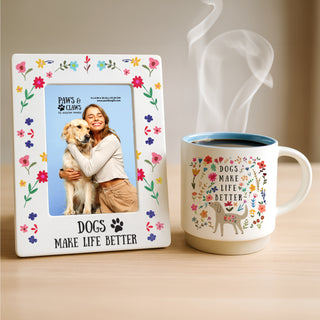 Dogs 6.25" x 8.25" Frame (Holds 4" x 6" Photo)