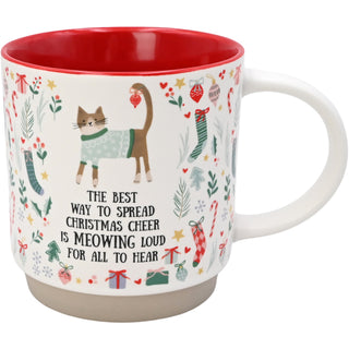 Meowing Cheer 18 oz Mug