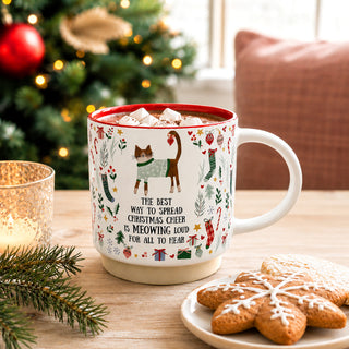 Meowing Cheer 18 oz Mug