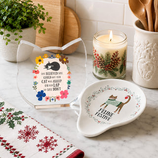 Feline Festive Spoon Rest