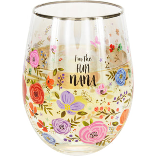 Nana 18 oz Stemless Wine Glass