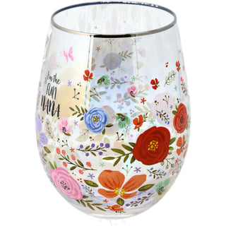 Nana 18 oz Stemless Wine Glass