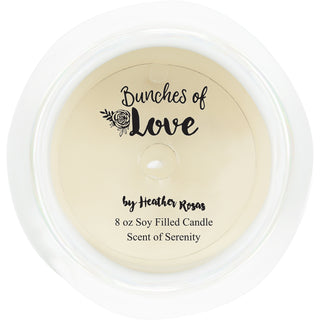 Friends 8 oz - 100% Soy Wax Candle Scent: Serenity