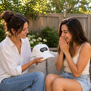 Somebody's Problem White Adjustable Hat