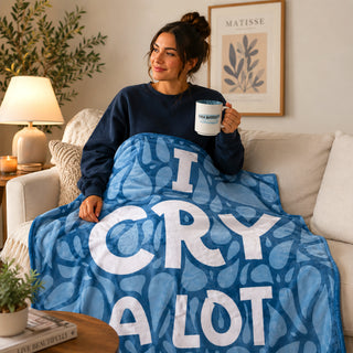 Cry A Lot 50" x 60" Royal Plush Blanket